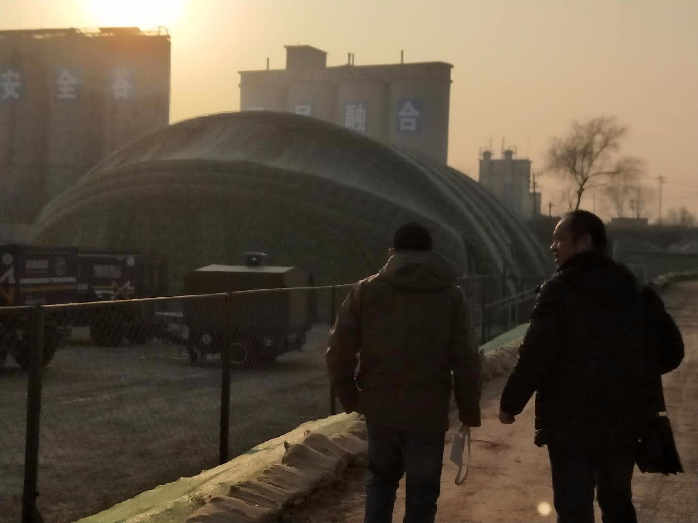 定安机库外罩图